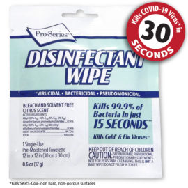 PRO-SERIES<sup>®</sup> Disinfectant Wipe Single Packs