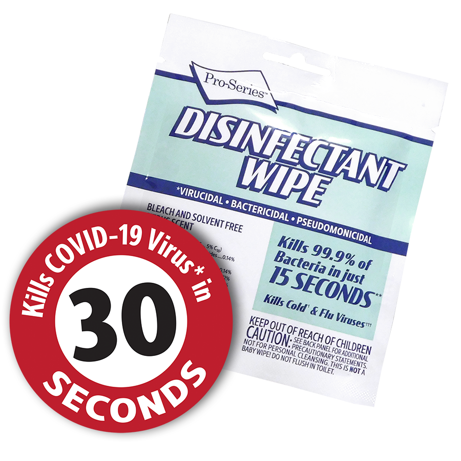 MDI Pro Series Disinfectant Wipe Pouch